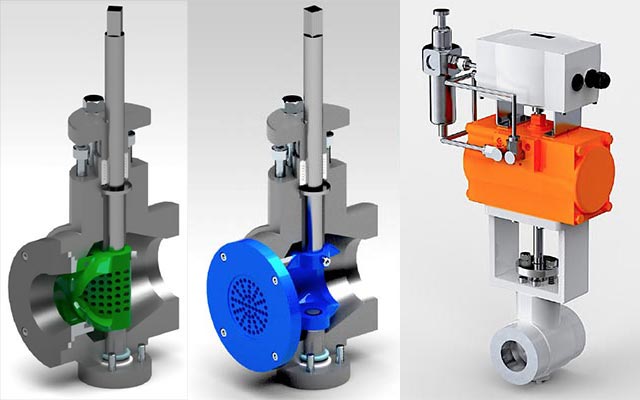 Menu Severe Service Control Valves